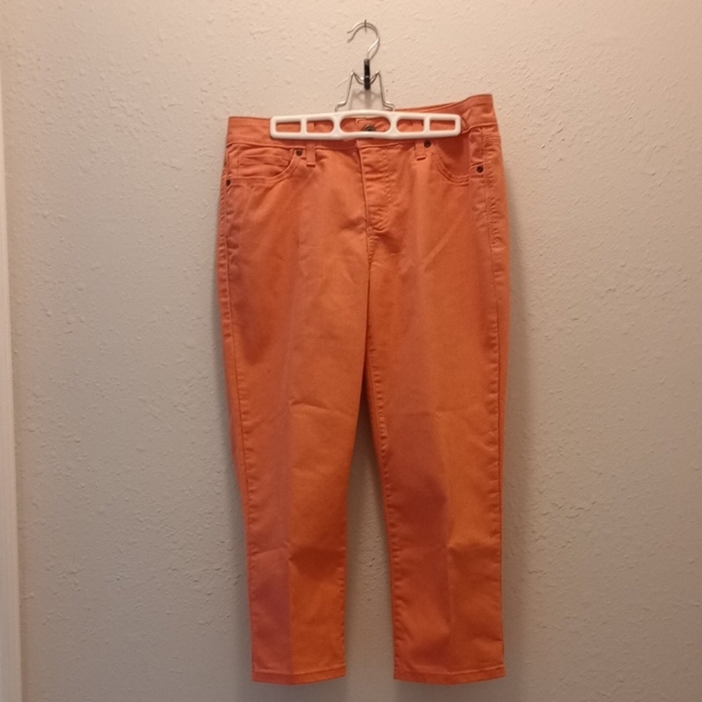 St. John's Bay Orange Ankle Jeans